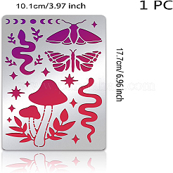 Трафареты для штампов из нержавеющей стали DIY-WH0242-236