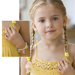 40шт 10 стиля светлые позолоченные подвески из сплава с эмалью&nbsp;ENAM-FH0001-24