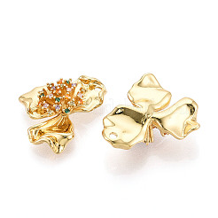 Латунные микро проложить кубического циркония подвески&nbsp;KK-N265-21G