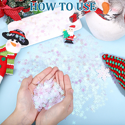 60 г смоляных снежинок-кабошонов&nbsp;MRMJ-ME0001-04