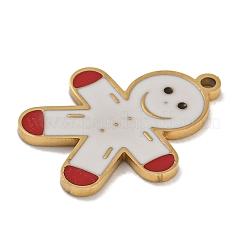 Подвески из нержавеющей стали 304 на рождественскую тематику STAS-Z093-08H