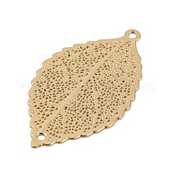 Покрытие стойки латунные филигранные подвески-соединители&nbsp;KKC-D001-08KCG