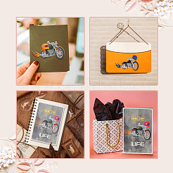 Углеродистая сталь разрезает трафареты DIY-WH0309-1994