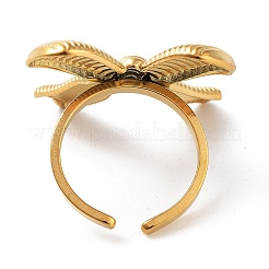 Кольца-манжеты из нержавеющей стали 304 для женщин&nbsp;RJEW-Z044-02G-03