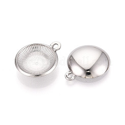 Оправы для подвесок из нержавеющей стали 304 в виде кабошонов STAS-T067-71P