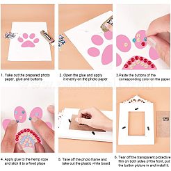 Нейлоновая крошечная кнопка BUTT-NB0001-15