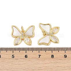 Латунные микро проложить кубического циркония подвески KK-U058-08G-04