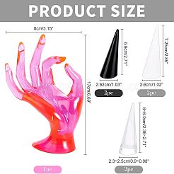 7 шт. 4 акриловых кольцевых дисплея&nbsp;RDIS-NB0001-08