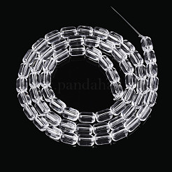 Прозрачные стеклянные бусины&nbsp;GLAA-T028-14T-05