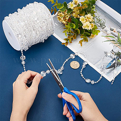 Акриловые хрустальные гирлянды нити DIY-WH0304-485