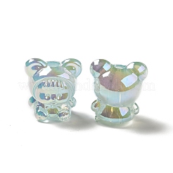 УФ-покрытие радужными переливающимися акриловыми бусинами PACR-M002-01A