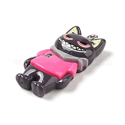 Подвески в виде кошек из непрозрачной смолы RESI-S399-07A