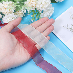 16 пара шнурков из органзы 16 цветов&nbsp;AJEW-GL0002-40