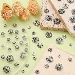 120шт 12 стиля колпачки из сплава в тибетском стиле TIBE-YW0001-61