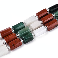 Нити бусин из натурального фуксита G-T144-15A-01