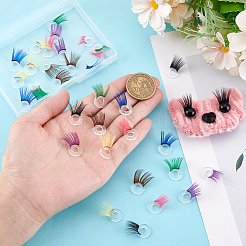 42 шт. 7-цветный глаз для безопасного изготовления поделок из смолы&nbsp;DIY-PH0033-41