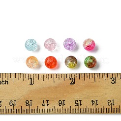 200 шт. 8 цвета прозрачные хрустящие акриловые бусины CACR-FS0001-03