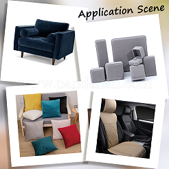 Прямоугольные самоклеящиеся бархатные заплатки&nbsp;AJEW-WH20011-11A