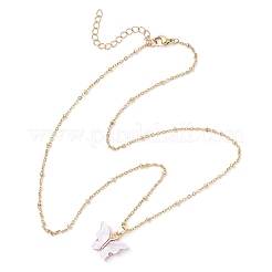 5 шт. 5-цветная эмалевая подвеска в виде бабочки из сплава 304 из нержавеющей стали NJEW-JN05315