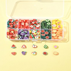 200шт 10 стиля ручной работы бусины из полимерной глины CLAY-FS0001-40