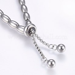 Регулируемые браслеты-слайдеры из нержавеющей стали 304 BJEW-F330-07P