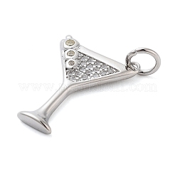 Стойки обшивки латунь микро проложить Циркон подвеску&nbsp;X-KK-NH0003-02P