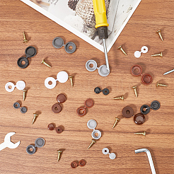 216 шт. 18 стиля PP крышки головок винтов FIND-GF0008-09