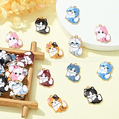 Подвески из сплава эмали 40шт 8 стиля&nbsp;FIND-CJ0001-30