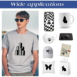 12 лист гибкой графитовой переводной бумаги DIY-BC0005-63