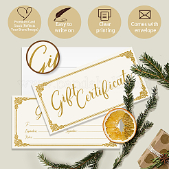 Бумажная подарочная карта&nbsp;AJEW-WH0832-005