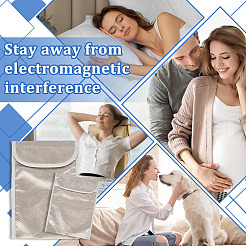 2 шт. 2 стиля тканевых защитных чехлов Фарадея для защиты брелока ABAG-OC0001-12