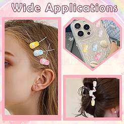 Кабошоны из непрозрачной смолы&nbsp;FIND-YW0011-35