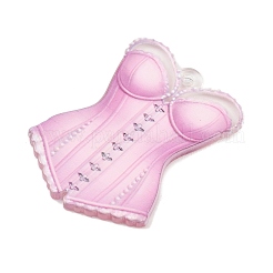 Непрозрачные акриловые подвески с принтом ко Дню святого Валентина&nbsp;OACR-A045-06E