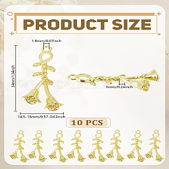 Подвески из сплава 10шт&nbsp;FIND-LP0005-49