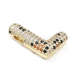 Латунные микро проложить кубического циркония подвески KK-Z108-02G-L