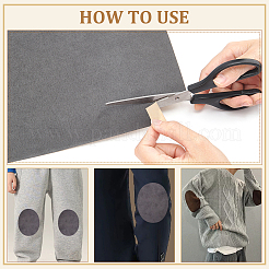 8 комплект из самоклеящейся ткани для украшений из искусственной замши и бархата DIY-BC0012-47