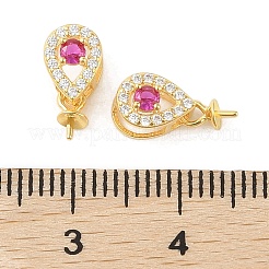 925 серебряная подвеска с микропаве и кубическим цирконием STER-B004-09G-02