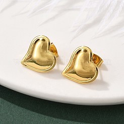 Серьги-гвоздики из нержавеющей стали 304 для женщин&nbsp;EJEW-U052-11G