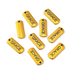 Тибетском стиле сплава прямоугольник подвески&nbsp;LS-TIBEP-Q043-053AG-RS