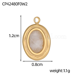 Натуральные смешанные камни овальные подвески&nbsp;G-OY001-01G