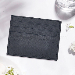 1 шт. держатель для визитных карточек из воловьей кожи&nbsp;AJEW-CL0002-52B