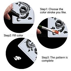 Шаблоны трафаретов для рисования из пластика для домашних животных DIY-WH0244-292