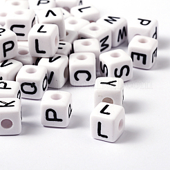 Акриловые бусины с горизонтальными отверстиями&nbsp;PL37C9447