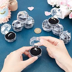 Прозрачные пластиковые кольца&nbsp;OBOX-CA0001-001A