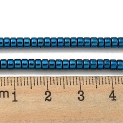 Гальванические нити из синтетических немагнитных гематитовых бусин G-K361-A03-01