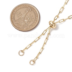 Изготовление ожерелья из латуни AJEW-JB01270