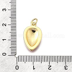 Латунь эмаль подвески&nbsp;KK-F896-01B-G