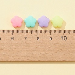 120 шт. Непрозрачные акриловые бусины SACR-FS0001-16