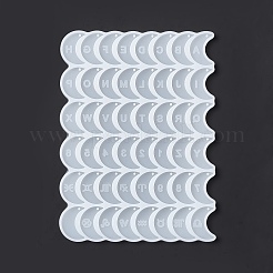 Луна с подвеской в форме буквы силиконовые Молды&nbsp;DIY-J009-05A