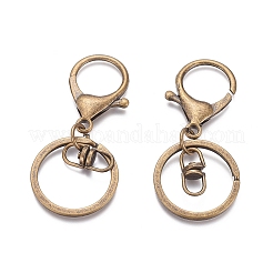 Сплав железа когтя омара застежка брелок&nbsp;LS-X-KEYC-D016-AB